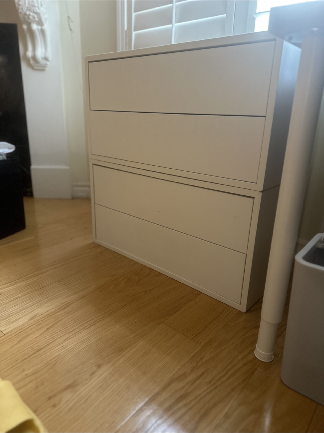 IKEA Eket White Cabinet with Drawers -2set - photo 3
