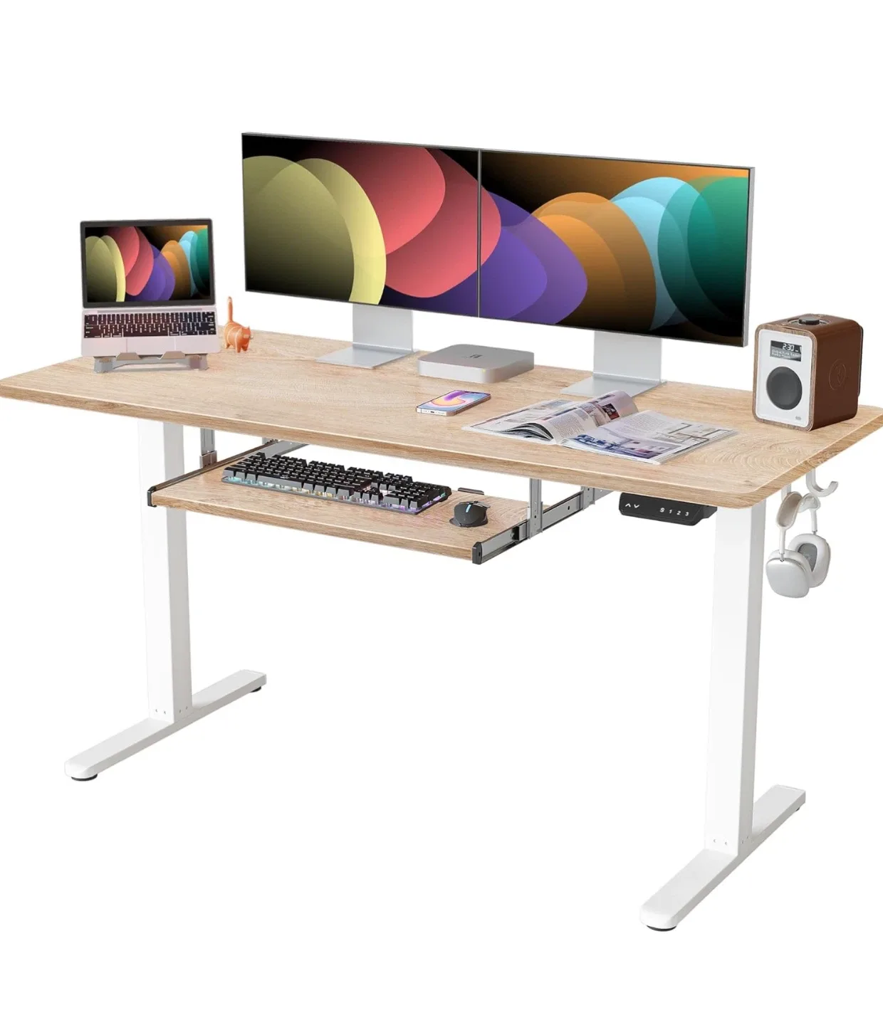 Adjustable Height Standing Desk 63" thumbnail