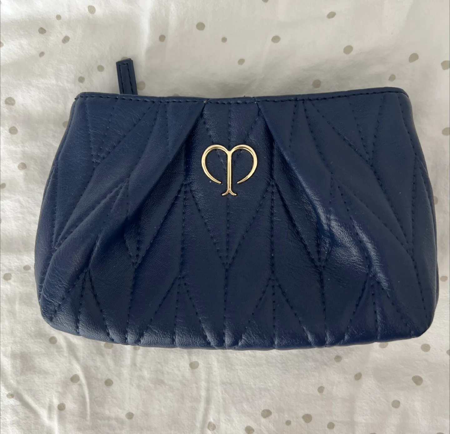 Cle de Peau Pouch- Navy Blue thumbnail