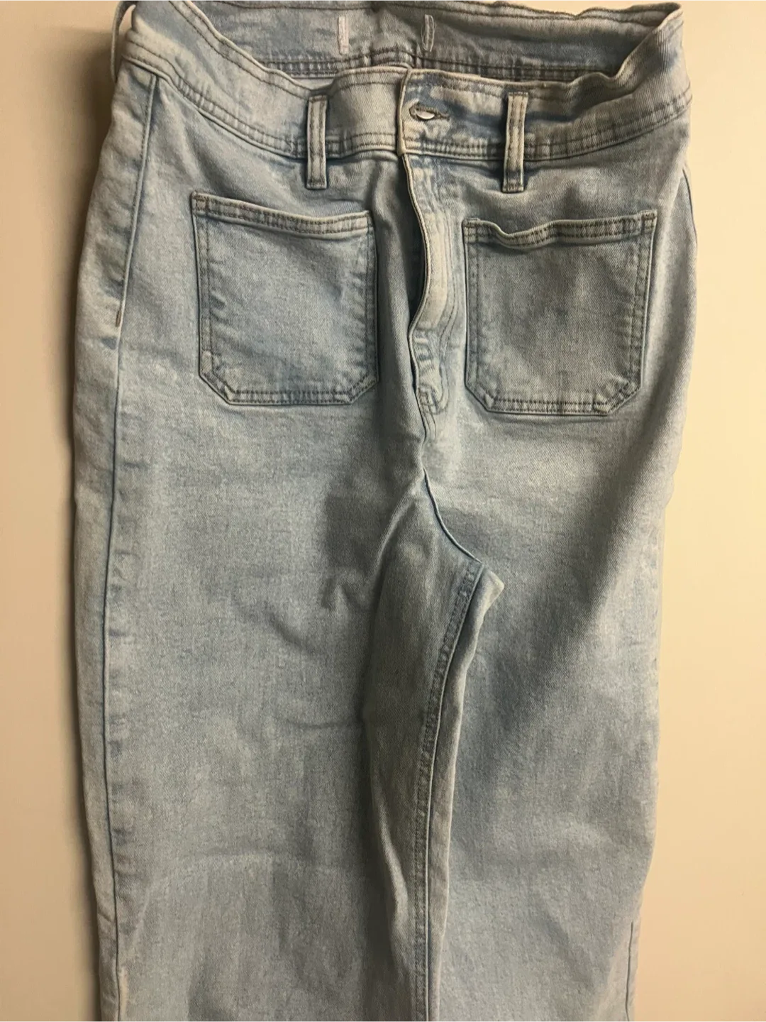 Light Wash Denim Jeans thumbnail