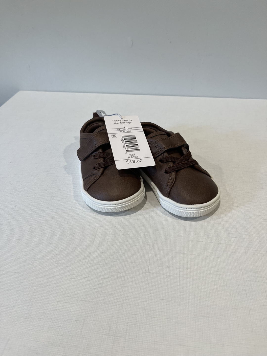 Carter's Brown Sneakers - Size 4c - photo 3