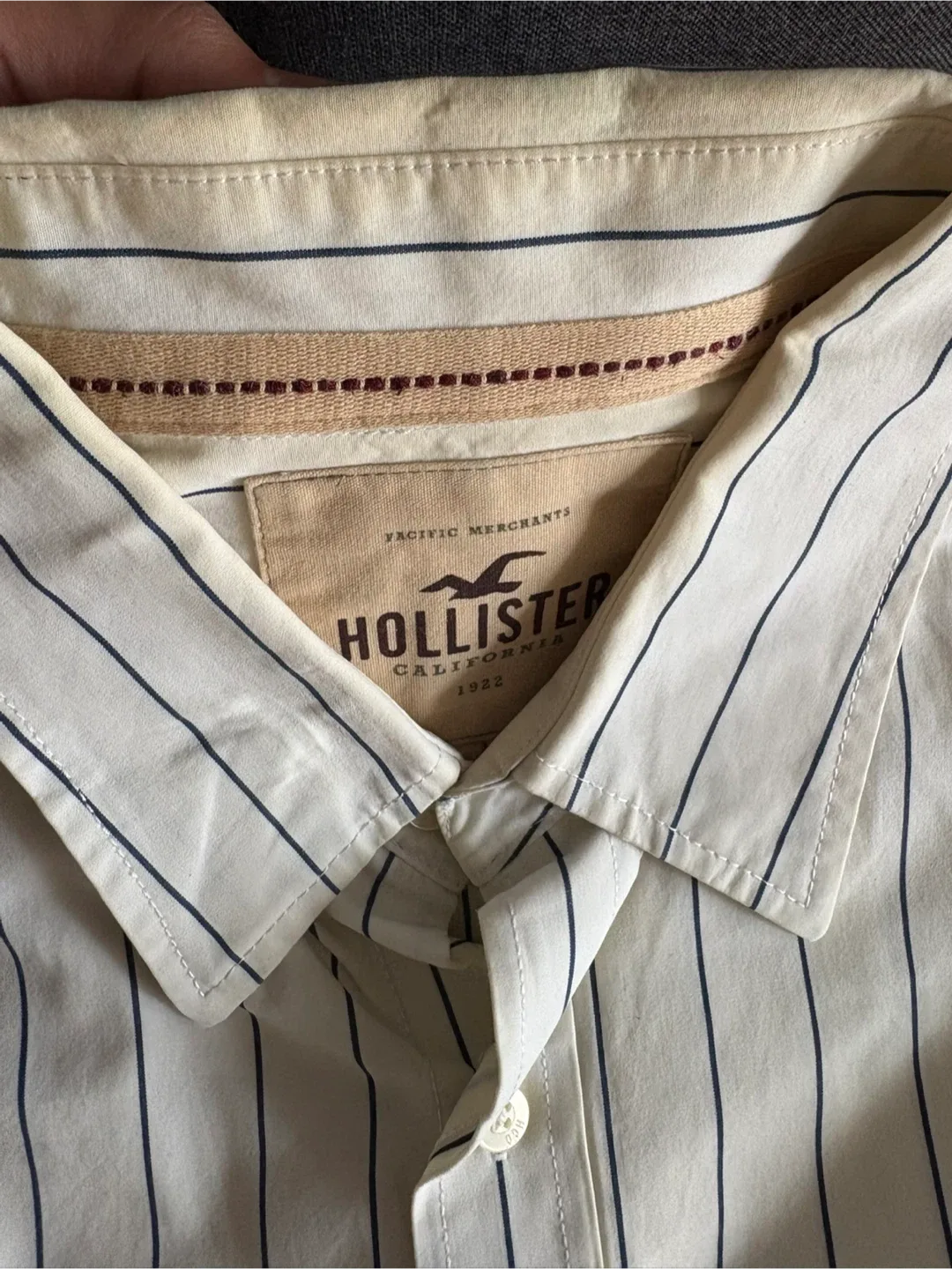 Hollister Striped Button-Down Shirt image indicator(2)