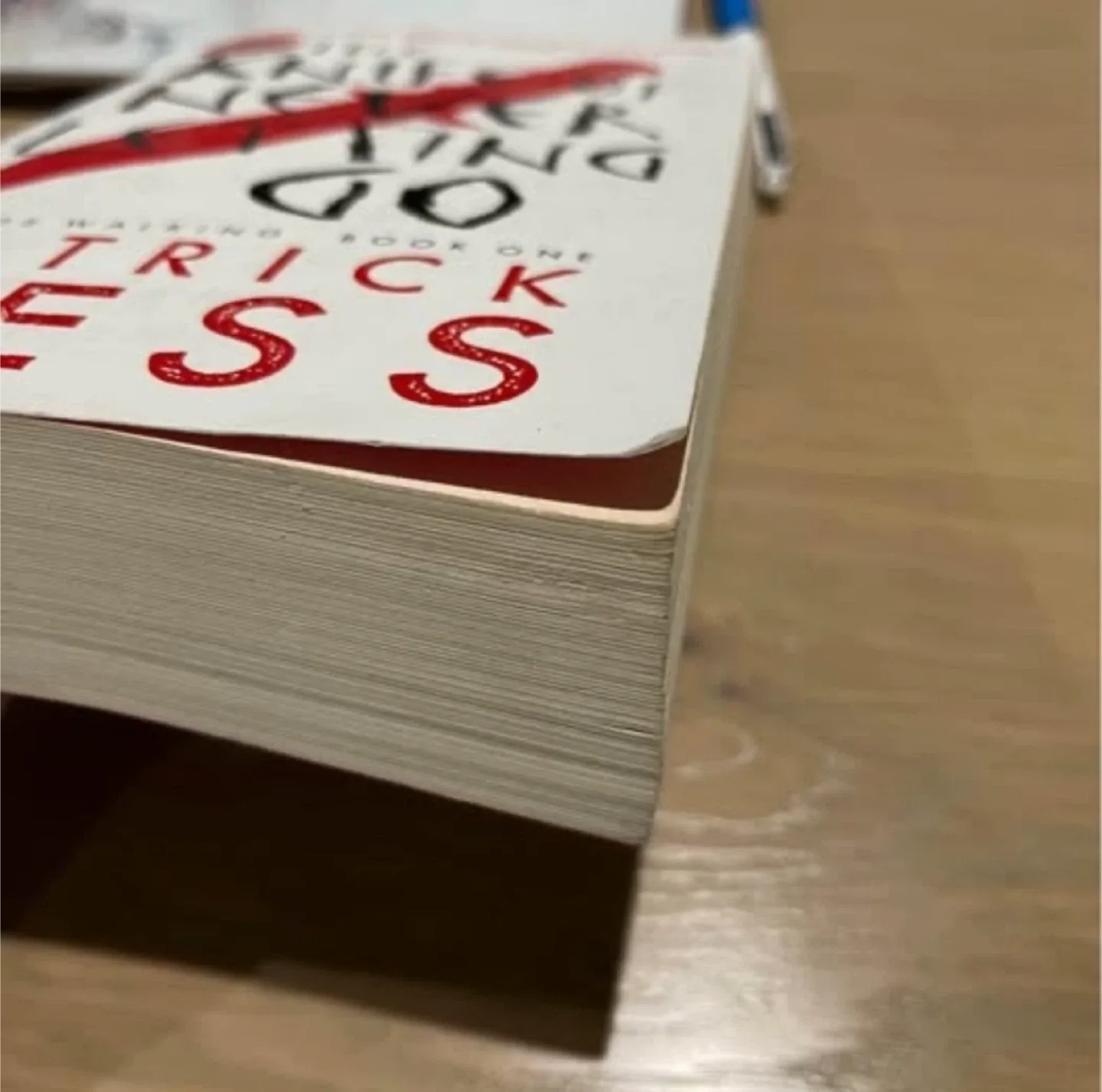 5/$10 📚 THE KNIFE OF NEVER LETTING GO by Patrick Ness image indicator(3)