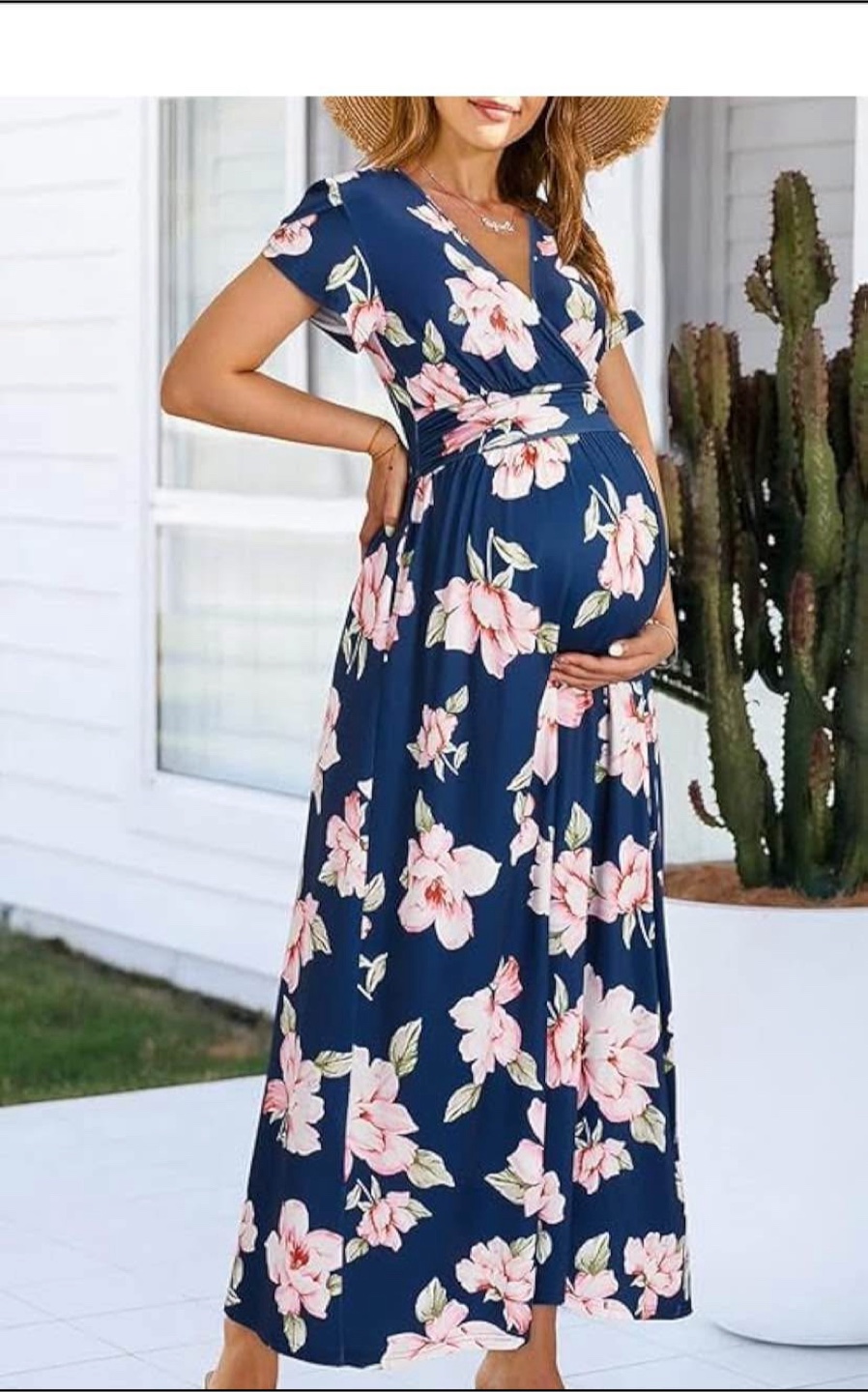Floral Maternity Dress