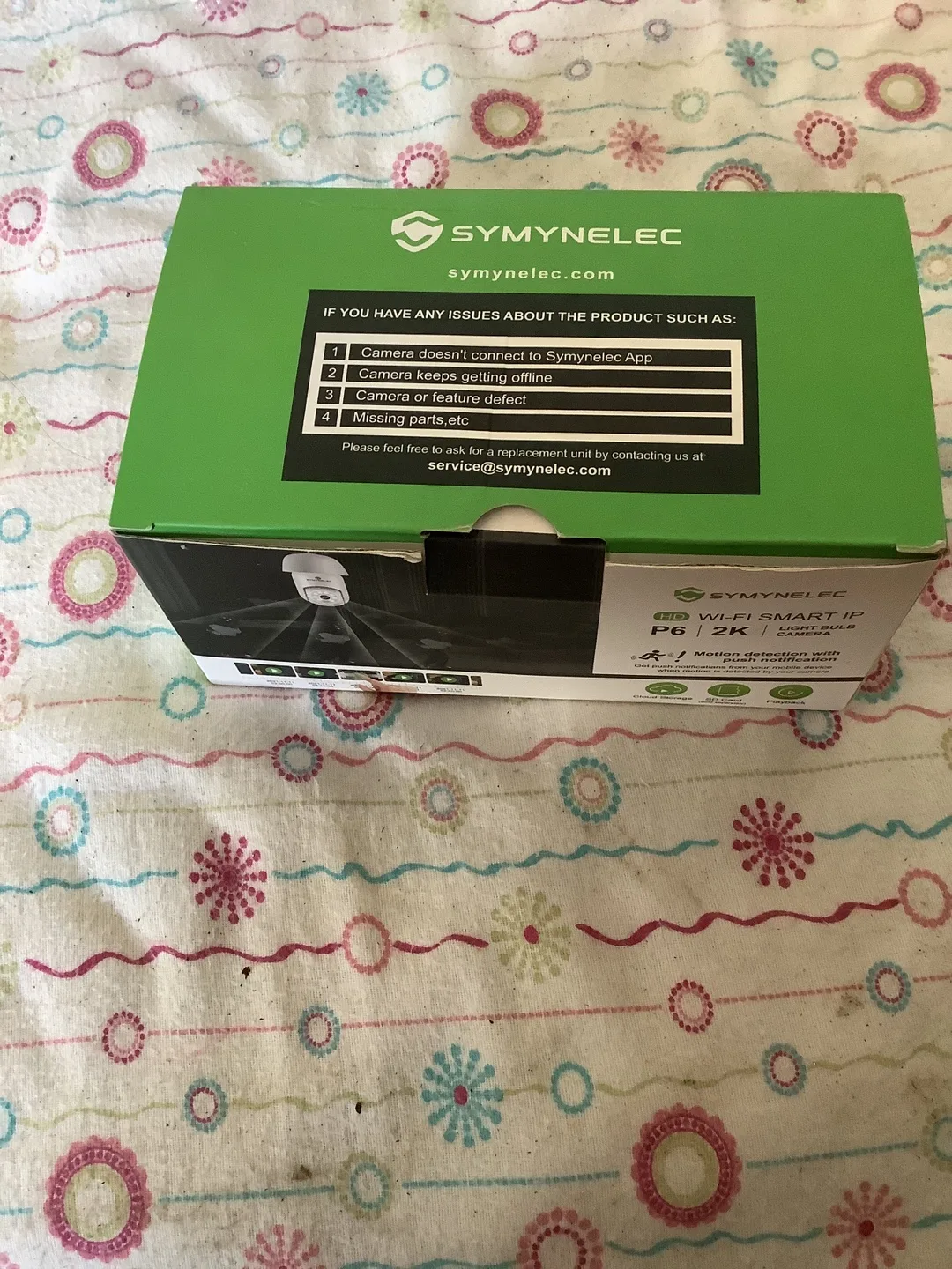 Symynelec P6 2K WiFi Smart IP Camera thumbnail