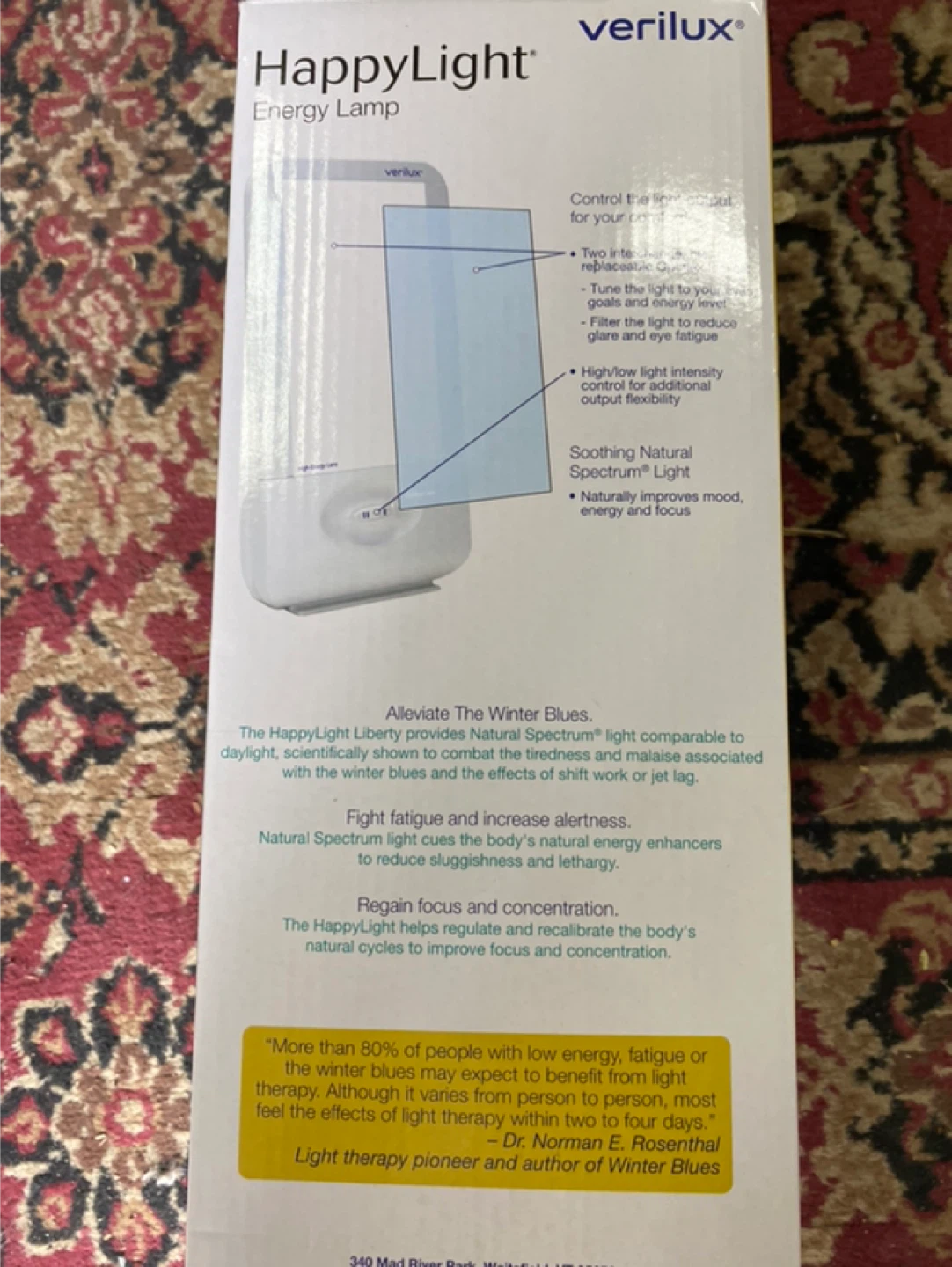 Verilux HappyLight Liberty XKS Energy Lamp - photo 2