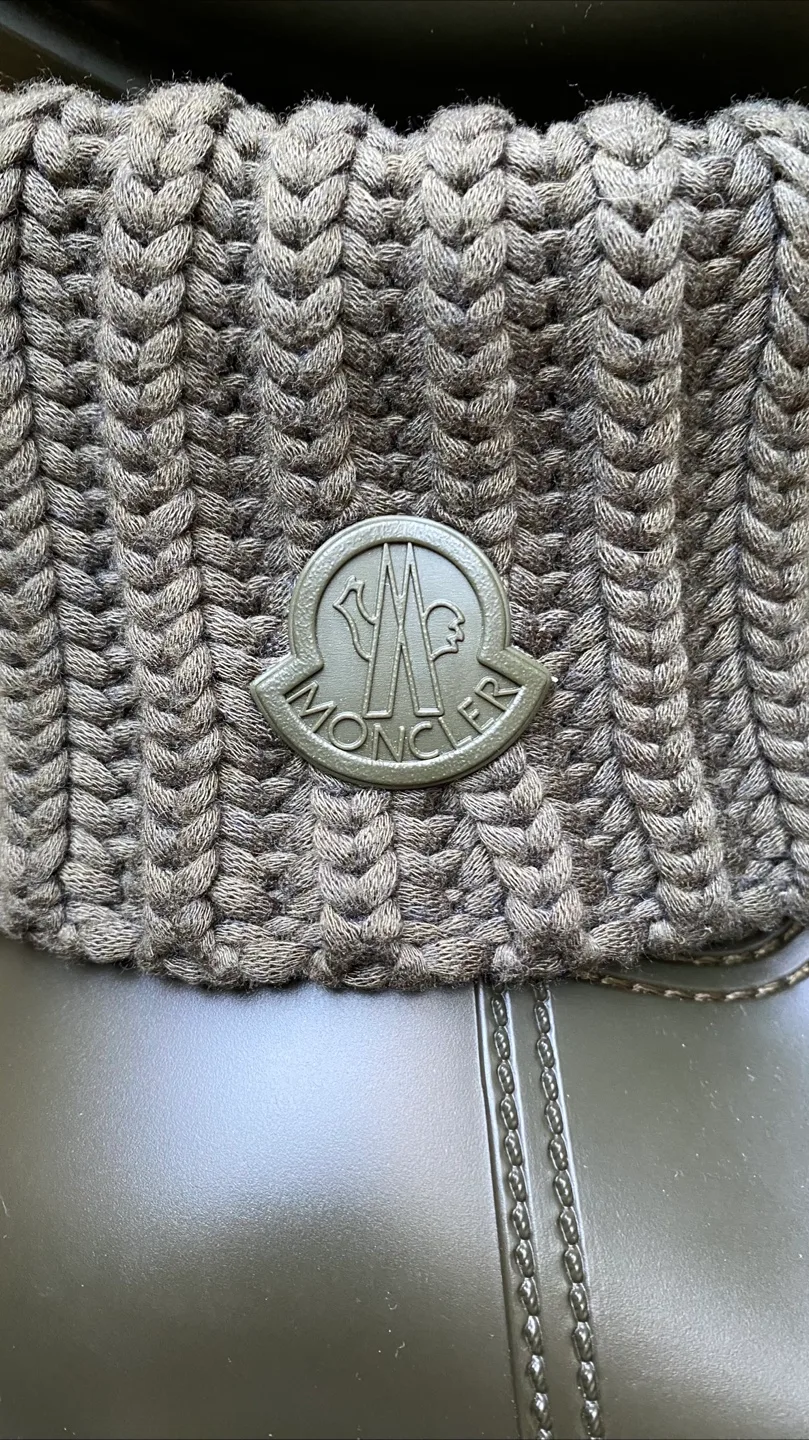 Moncler Ginette Knit Cuff Rain Boots - Size 40 image indicator(3)