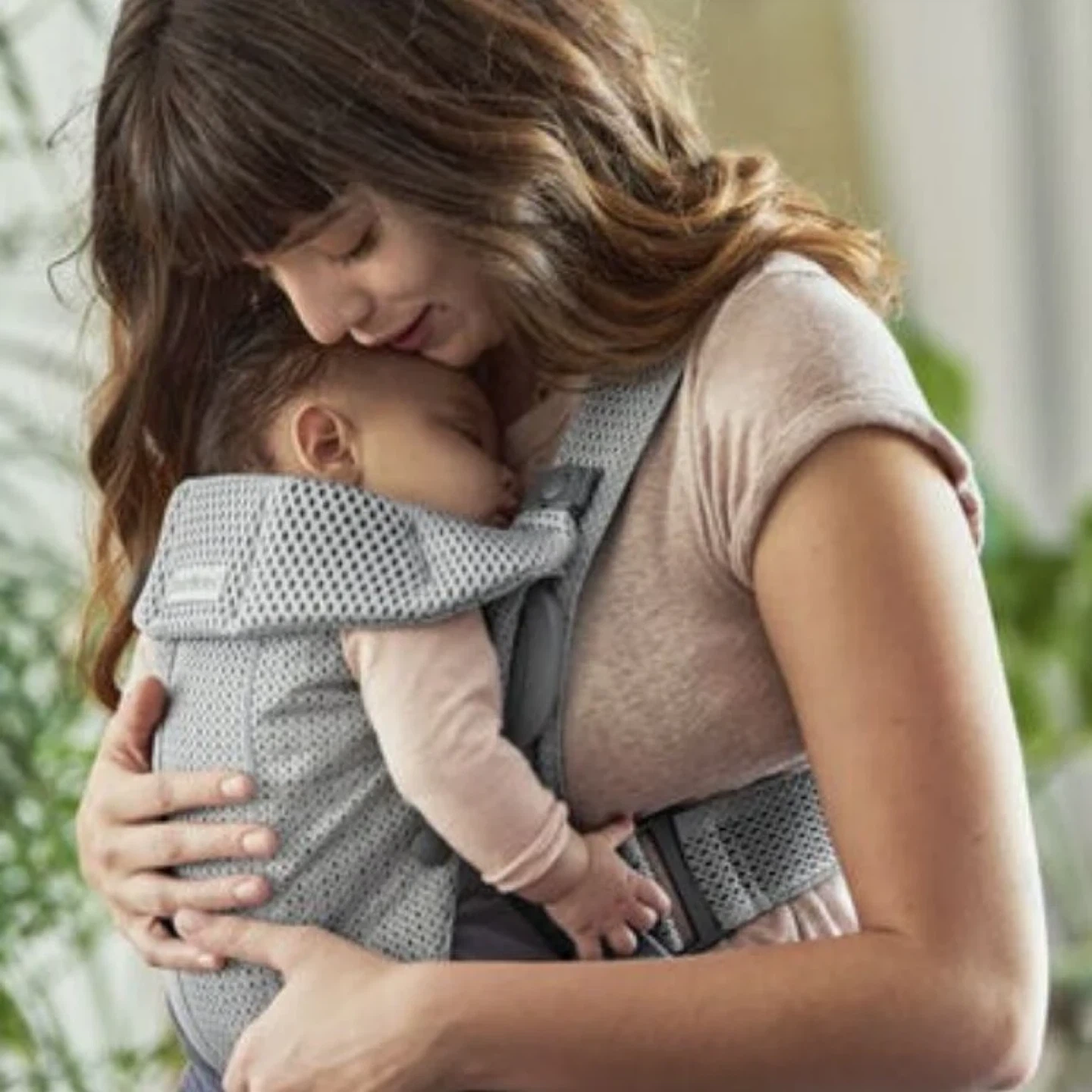 BabyBjorn Mesh Baby Carrier for up to 12 months- Grey - photo 2