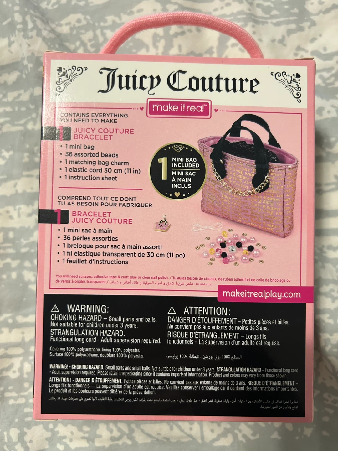 Juicy Couture DIY Bracelet Kit - New - photo 2