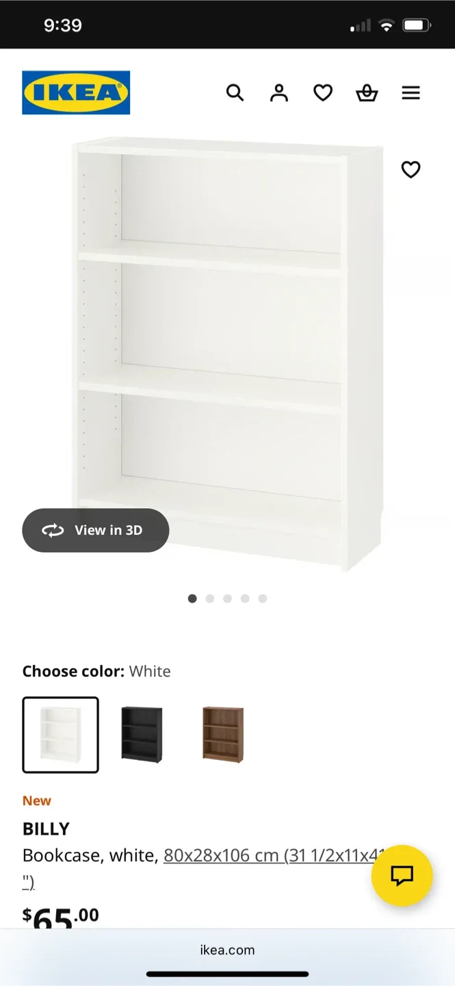 2 IKEA Billy Bookcases with glass door- White - 80x28x106 cm image indicator(5)