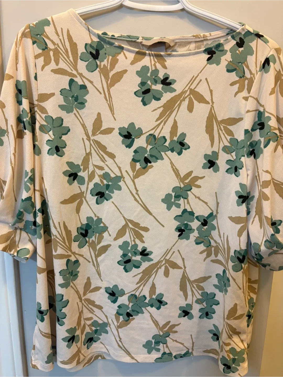 H&M Floral Print Top thumbnail