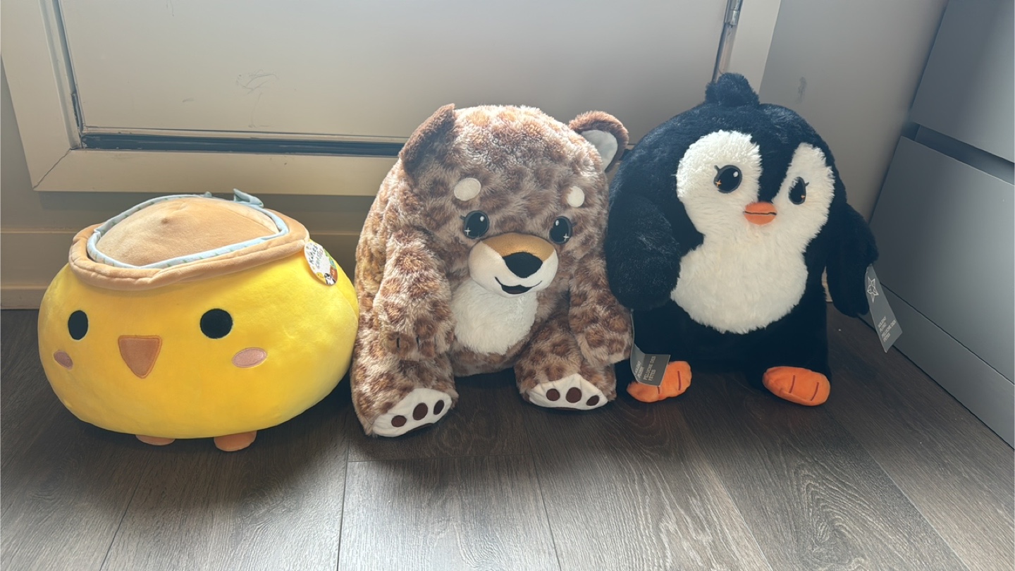 Plush Animal Pillows - Assorted Styles each $10 brand new - photo 2