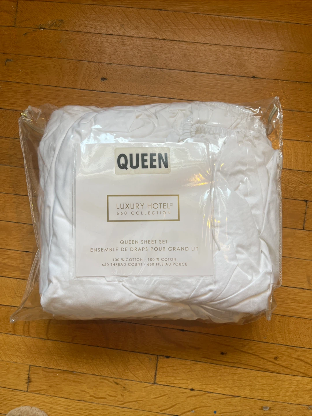 Luxury Hotel 660 Collection Queen Sheet Set