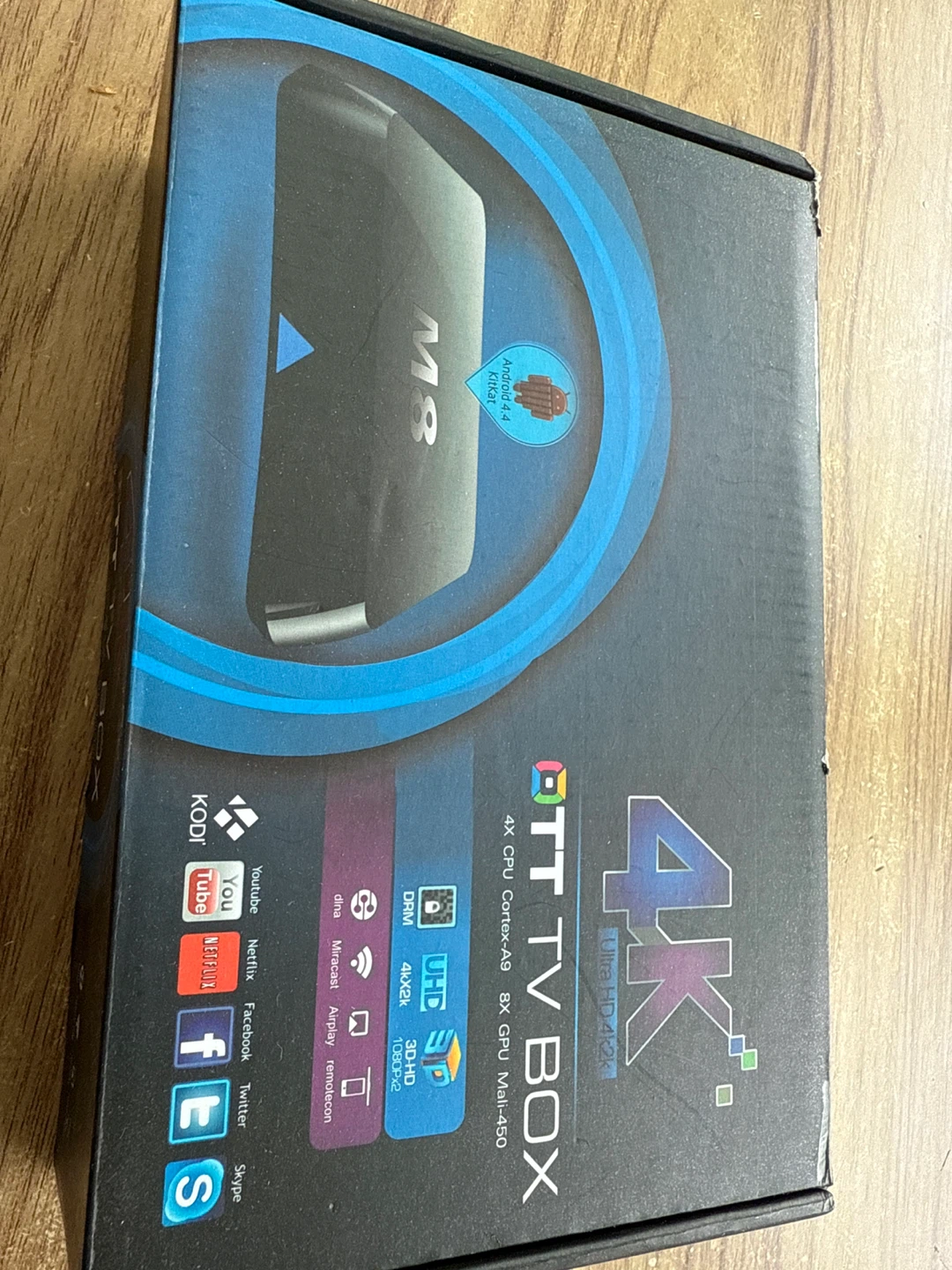 OTT TV Box 4K Ultra HD