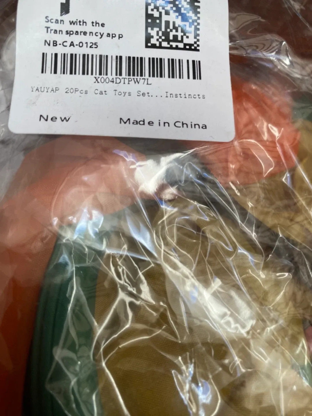 New YAUYAP 20 Pcs Cat Toys Set image indicator(4)