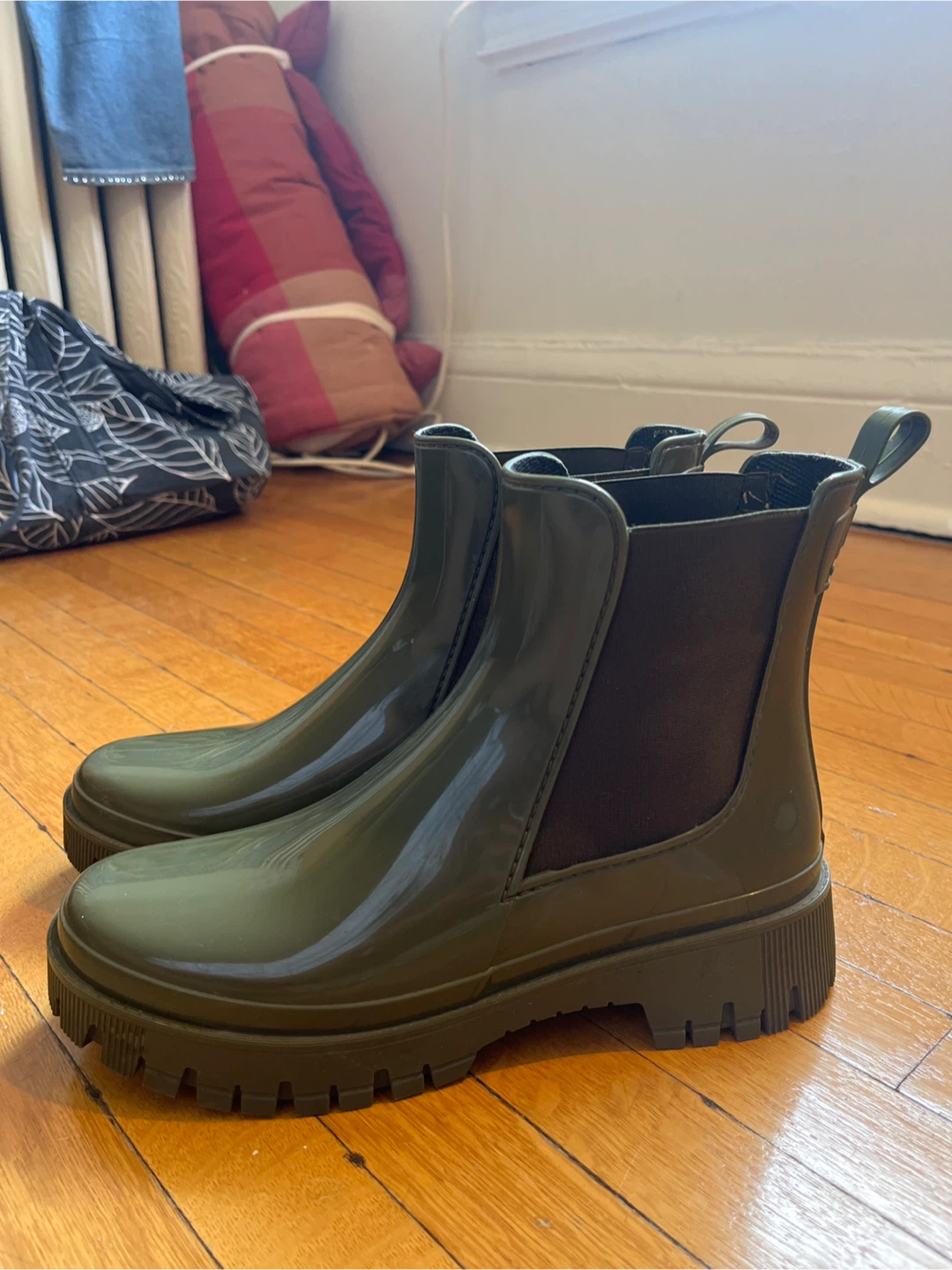 Lemon Jelly Chelsea Boots, Size 8