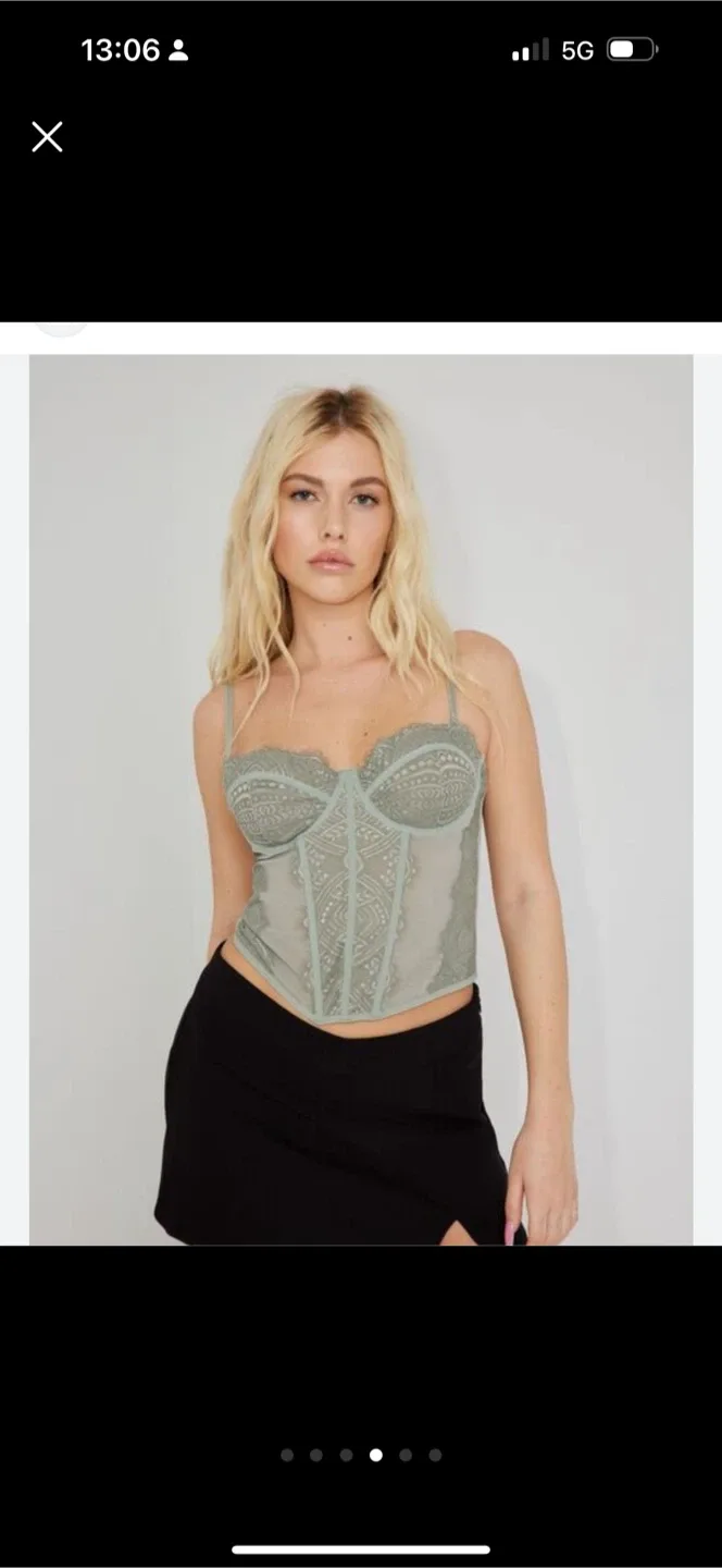 Garage Corset Top - Size P/S thumbnail