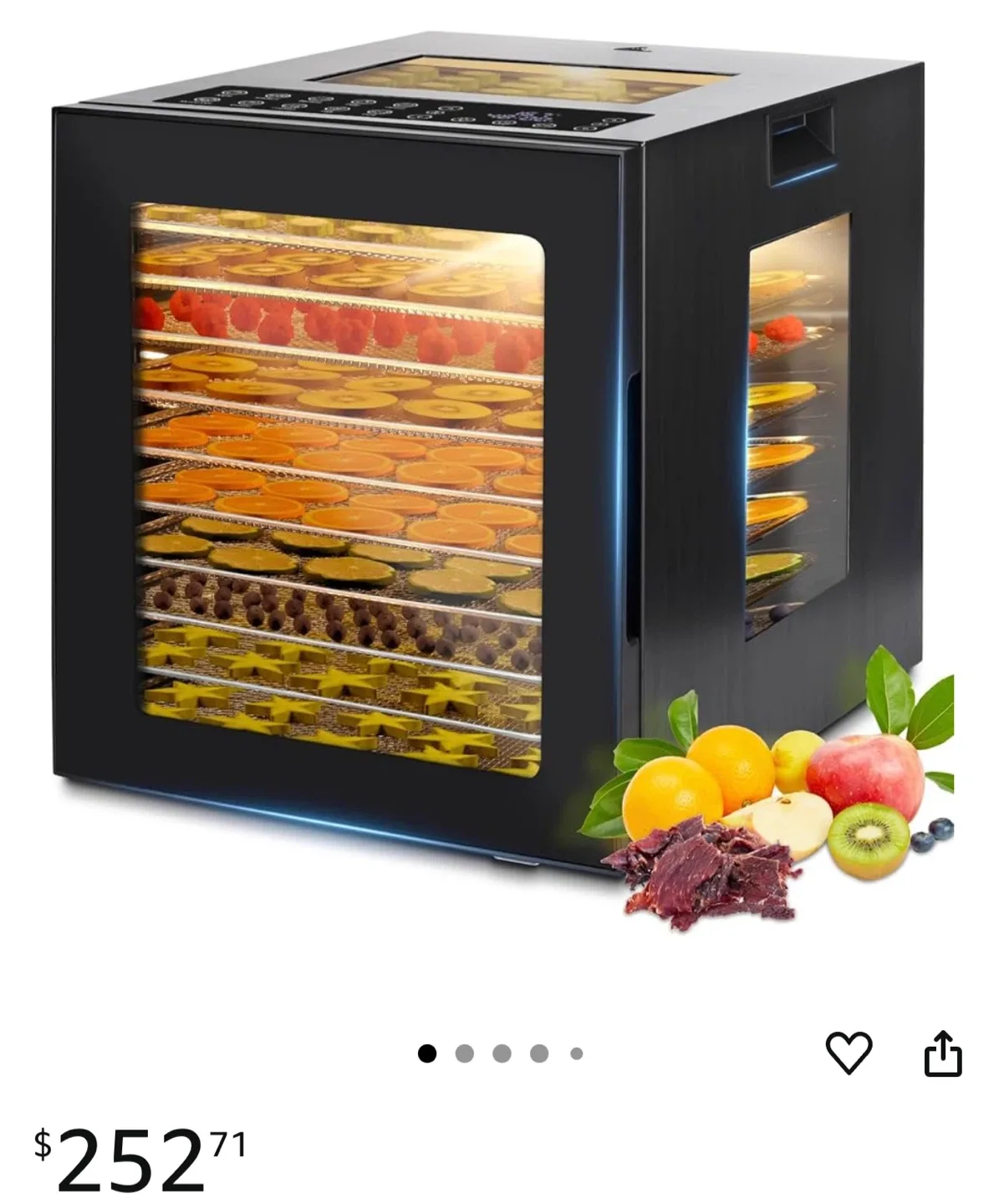 Heneat 10-Tray Food Dehydrator thumbnail