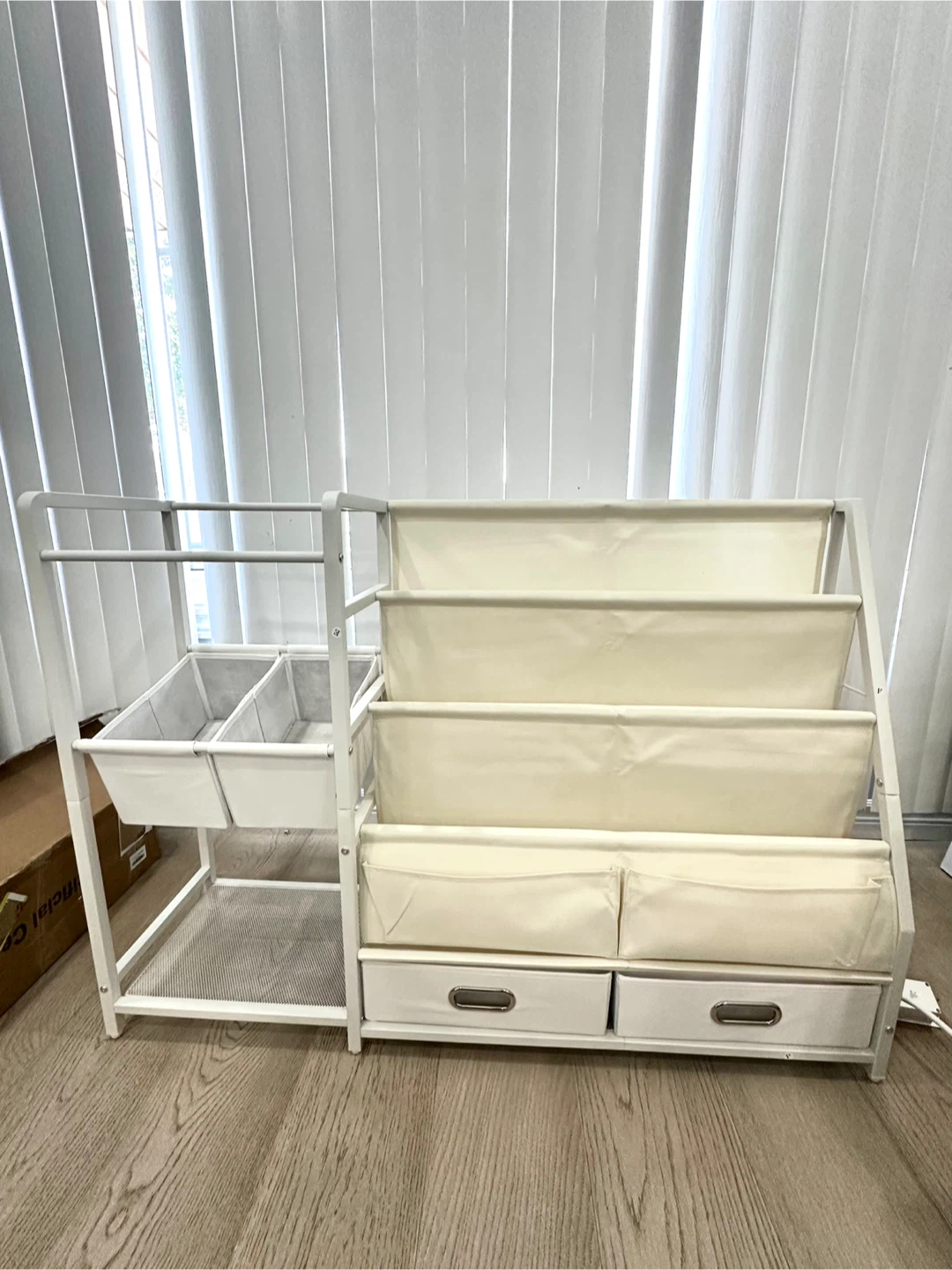 White Cover-Forward Bookshelf - photo 2