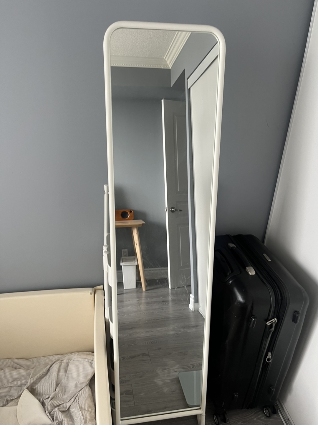 White Framed Standing Mirror Ikea