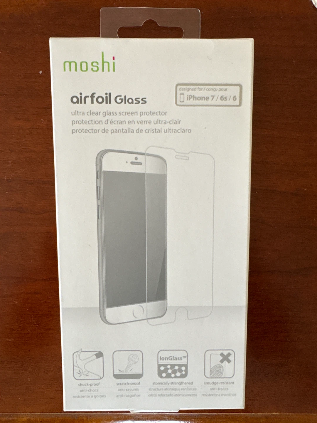 Moshi Airfoil Glass iPhone 7/6s/6 Screen Protector