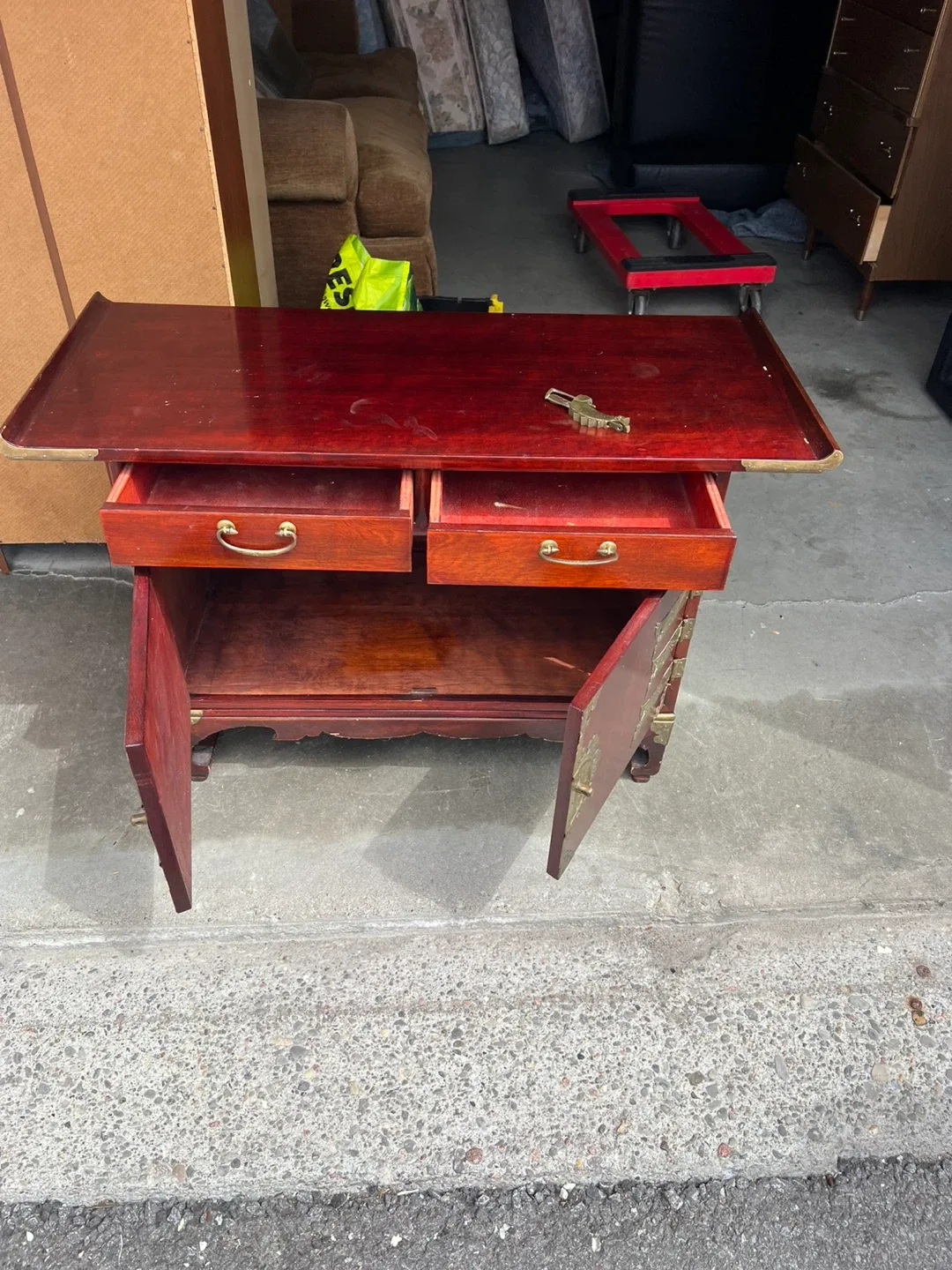 Free delivery Antique cabinet Korean Asian Style Cabinet thumbnail