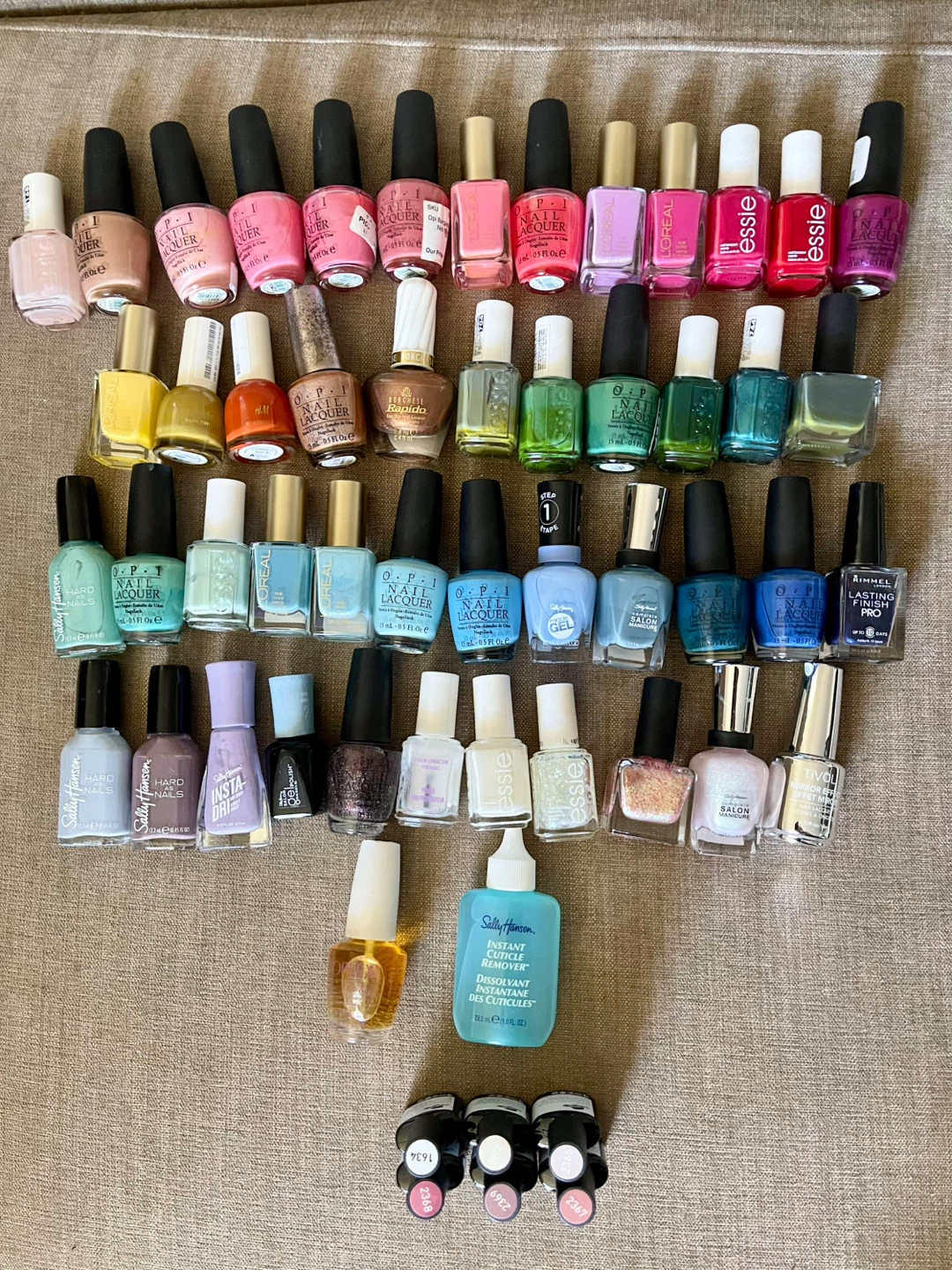 Mixed Lot of Nail Polish - OPI, Essie, Sally Hansen ++