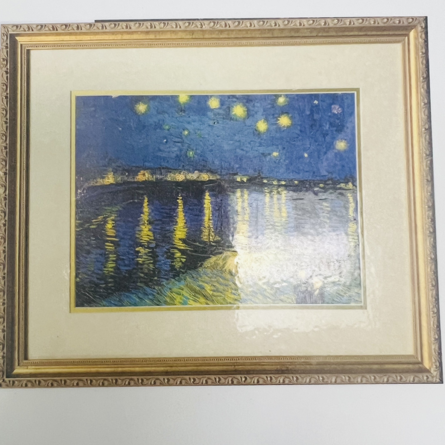 Framed Print of Van Gogh's Starry Night