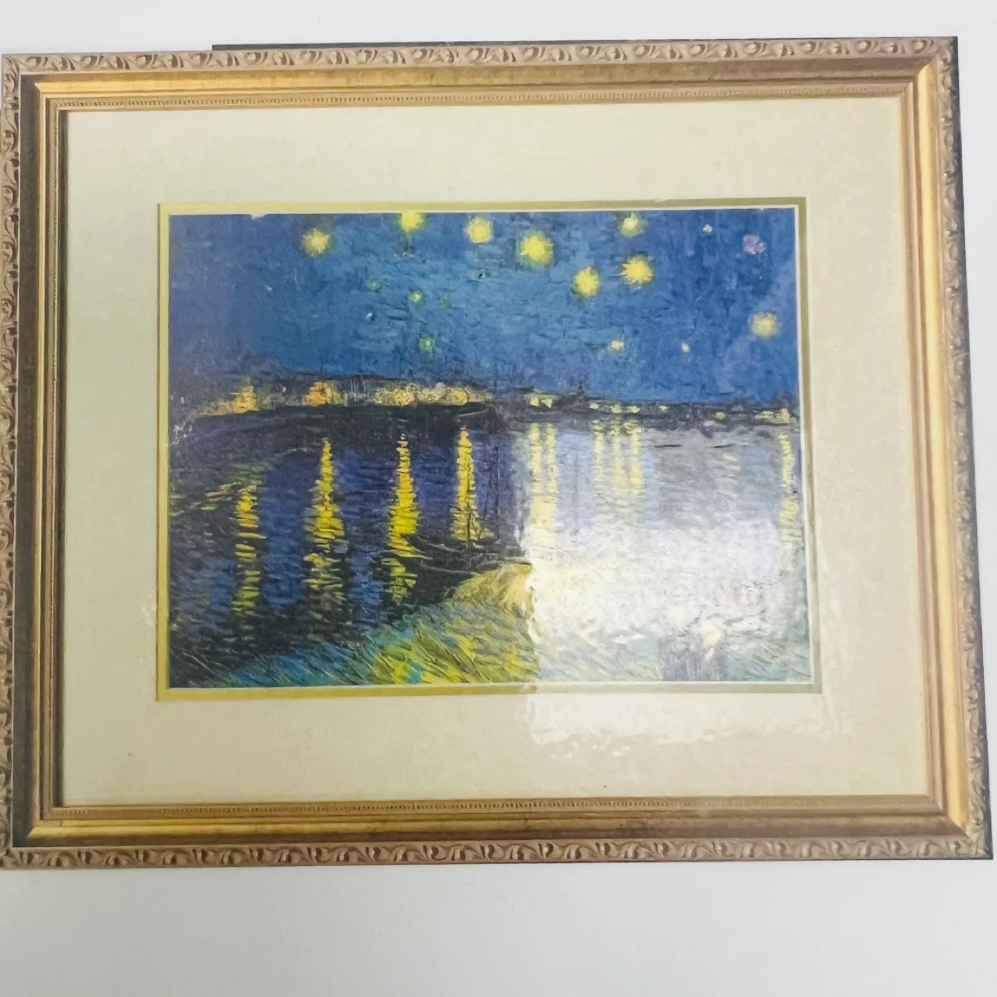 Framed Print of Van Gogh's Starry Night thumbnail