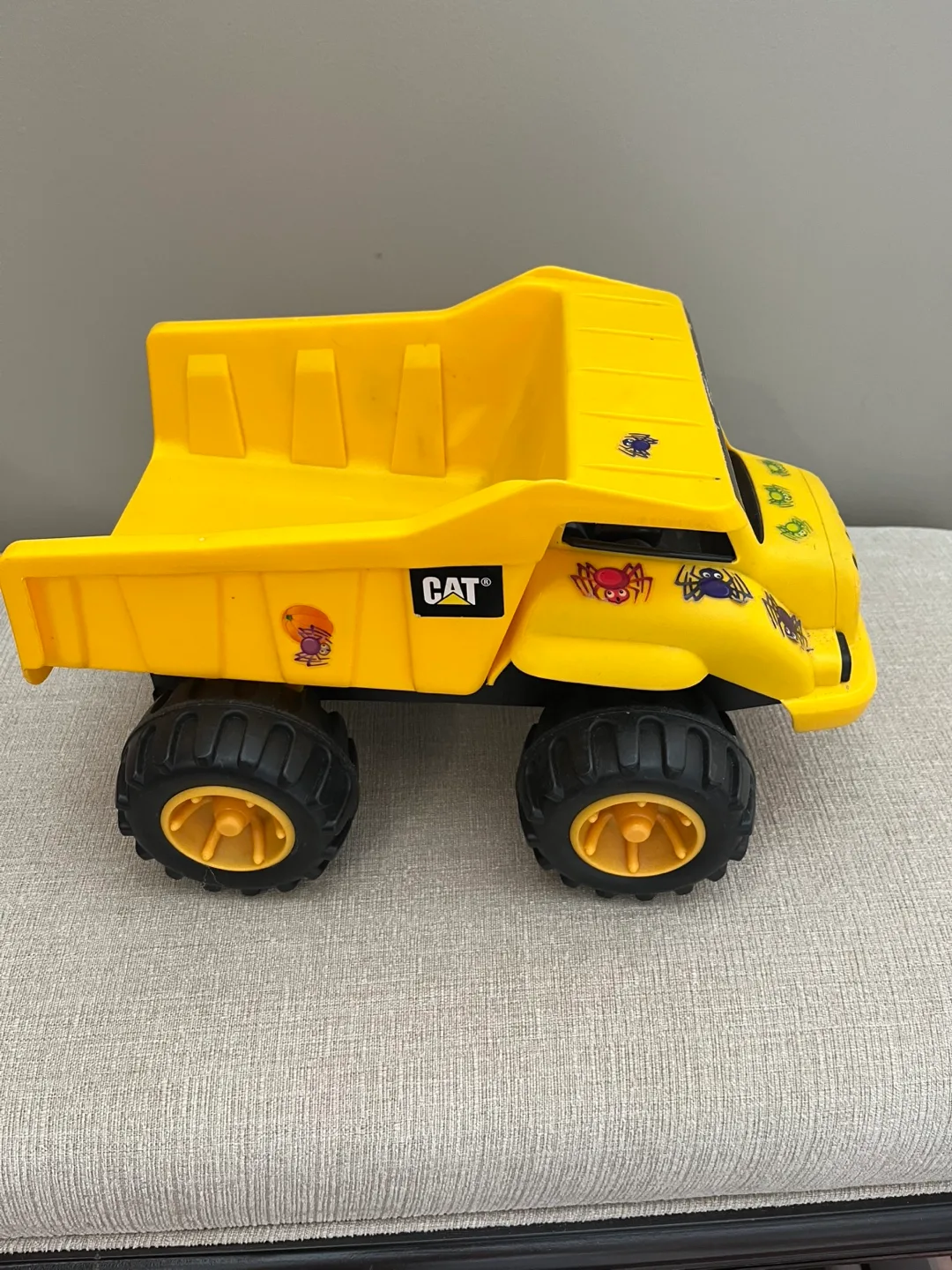 CAT Dump Truck Toy - Yellow thumbnail