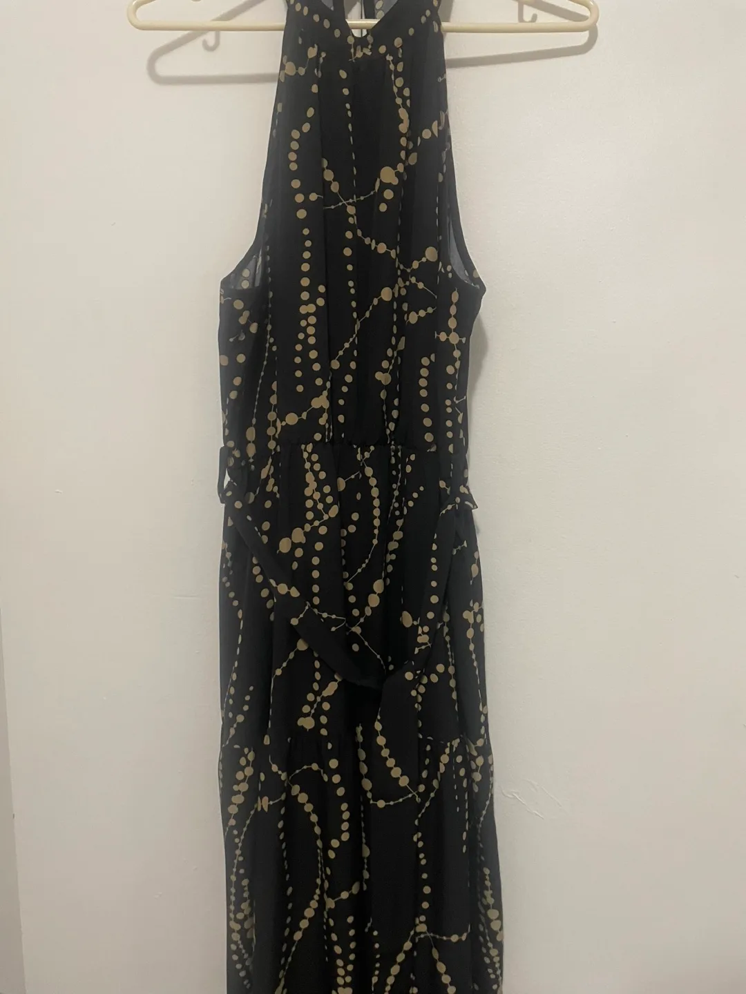 Black & Gold Maxi Dress thumbnail