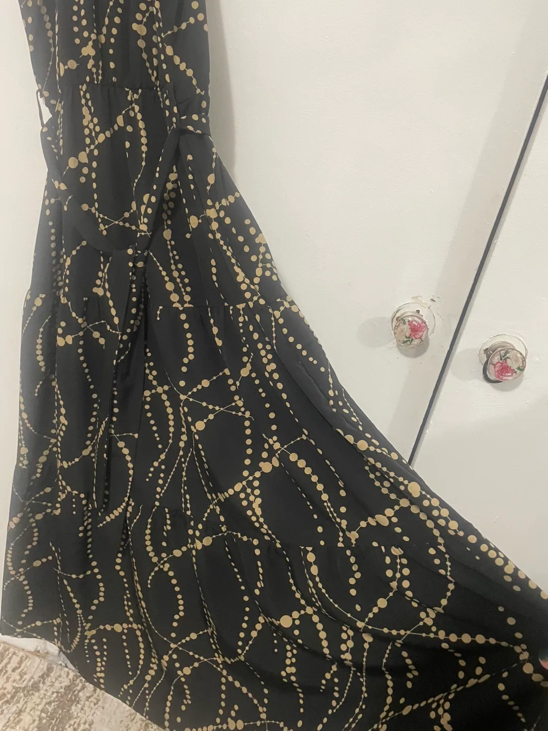 Black & Gold Maxi Dress image indicator(2)