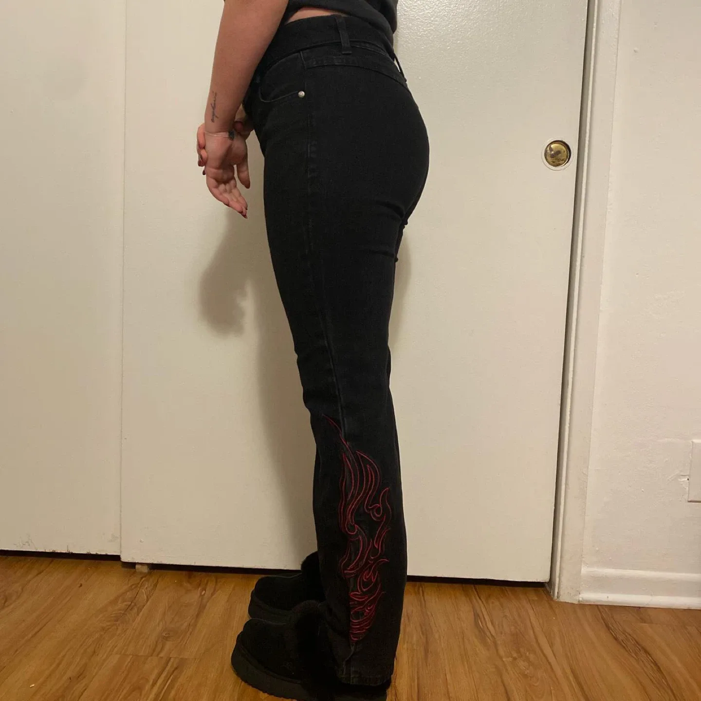 Vintage 2004 Harley Davidson women jeans thumbnail