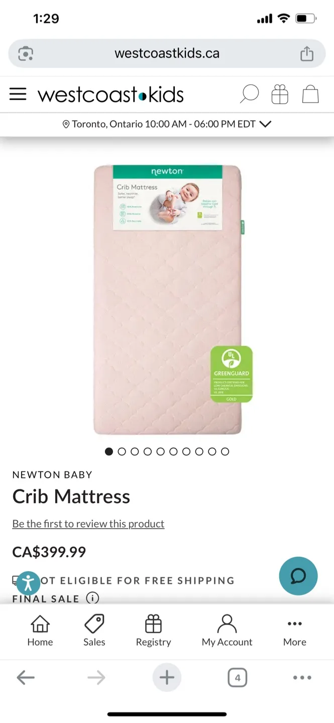Newton Baby Crib Mattress