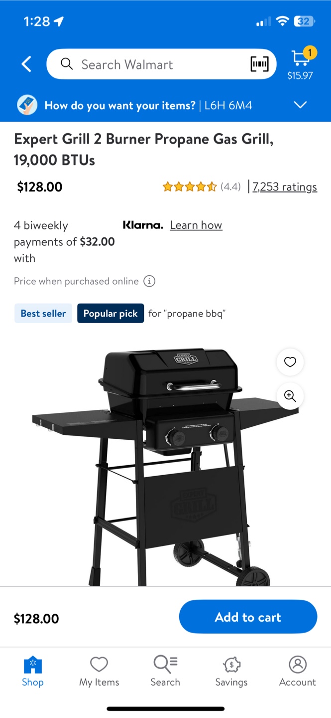 Expert Grill 2 Burner Propane BBQ - photo 5