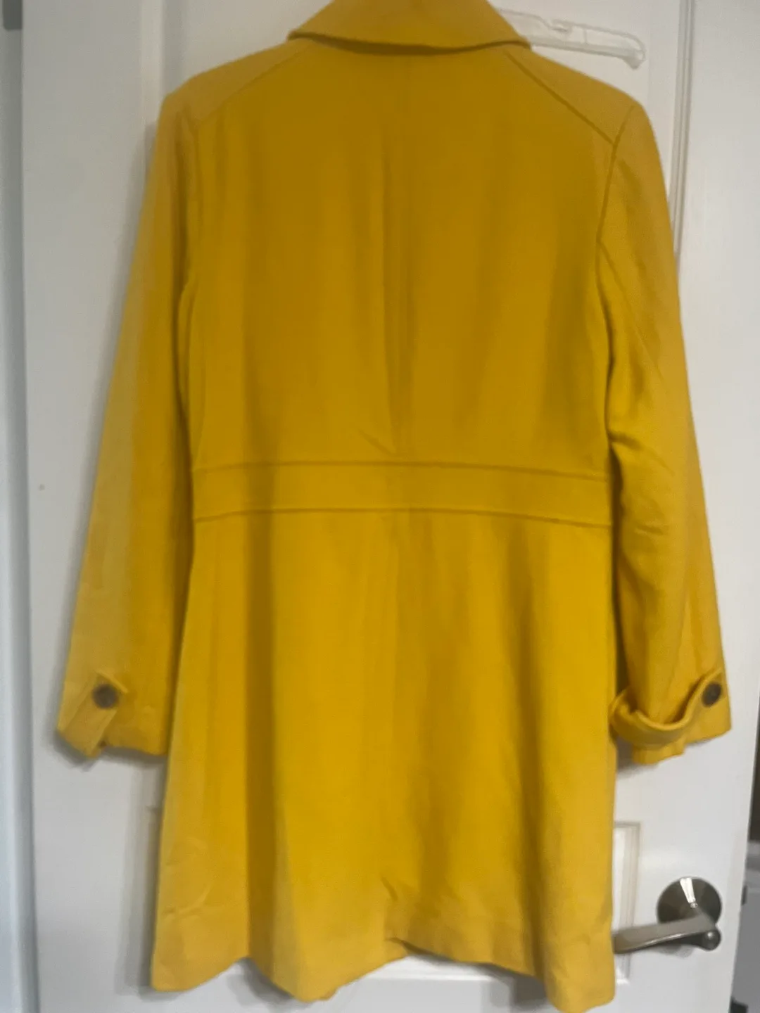 Old Navy Yellow Coat - Size M image indicator(3)
