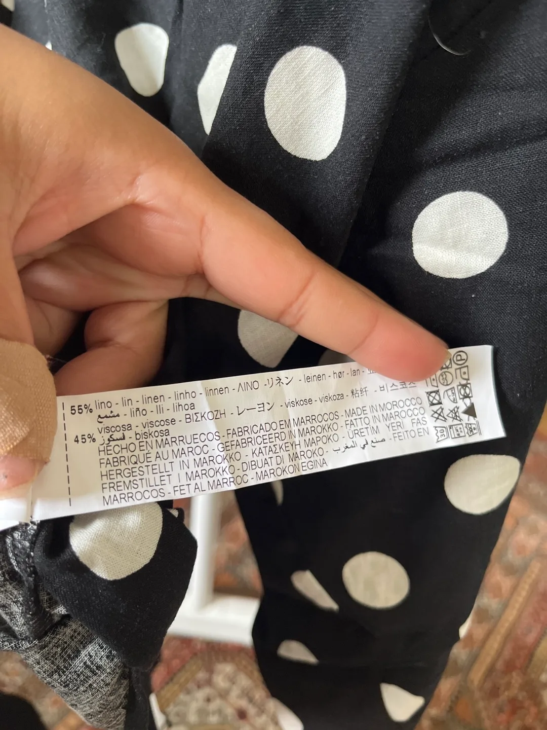 Zara Polka Dot Blouse image indicator(6)