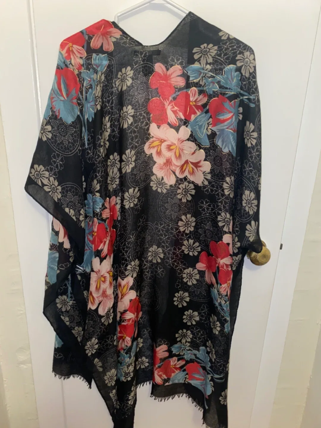 Light weight Kimono Style Cover Up / Open Cardigan image indicator(3)