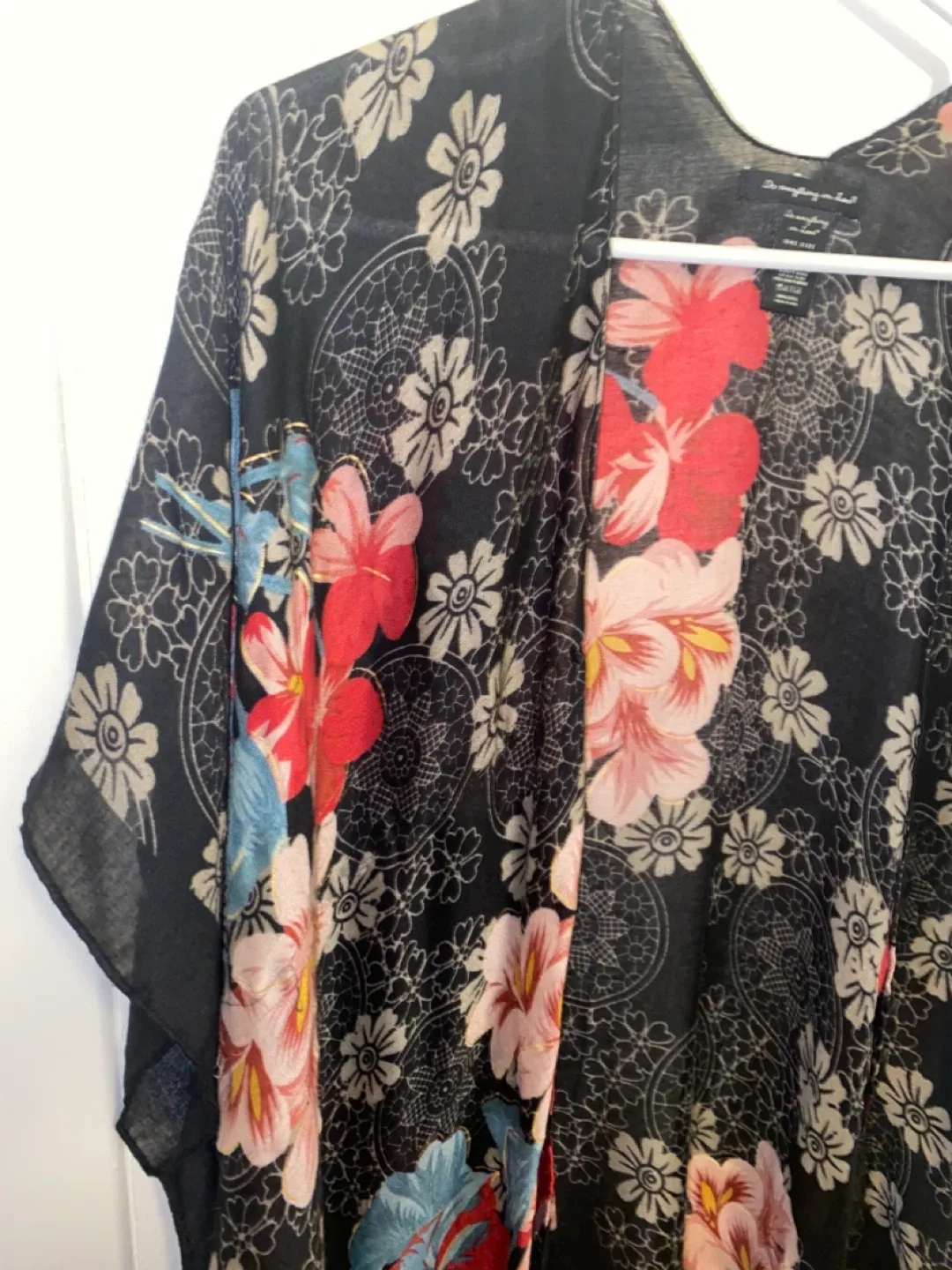 Light weight Kimono Style Cover Up / Open Cardigan image indicator(2)