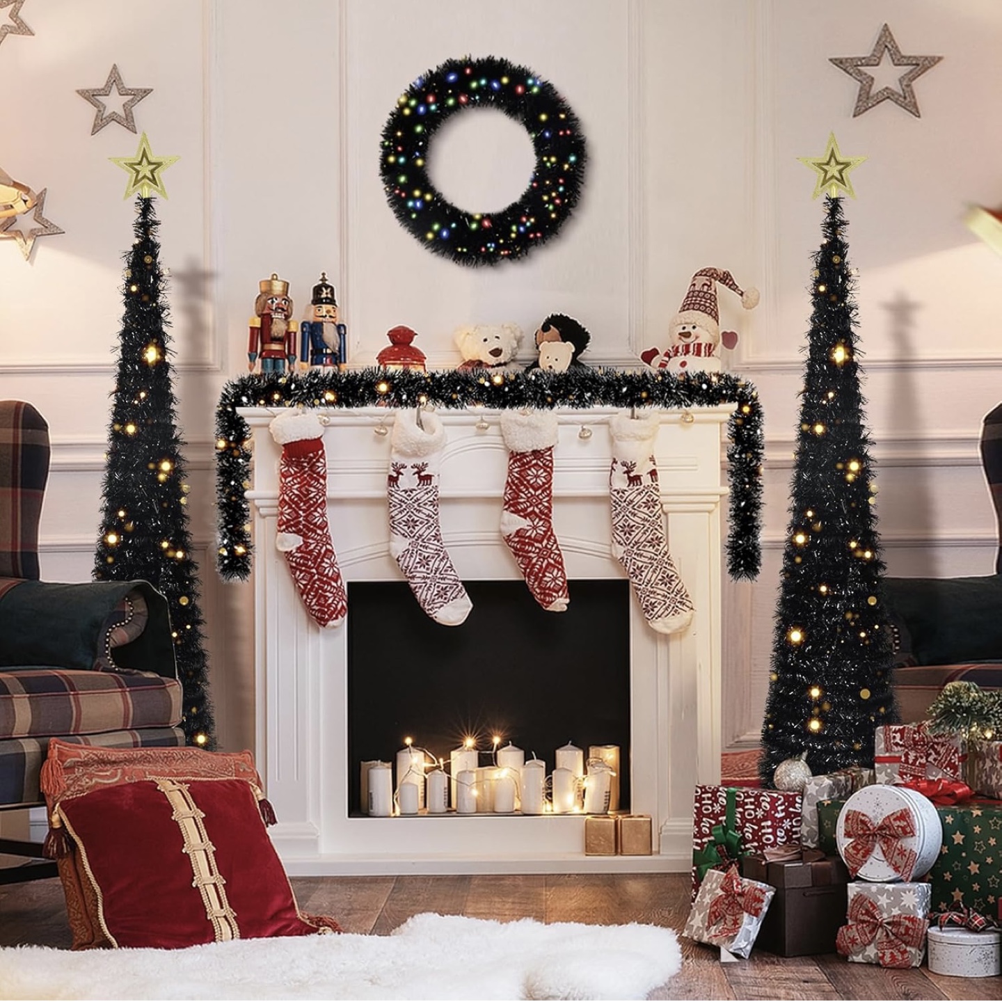 NEW Holiday Tree Garland Wreath Set - photo 2