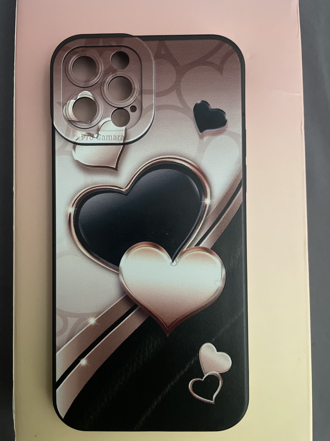 iPhone Case 12 Pro with Heart Design