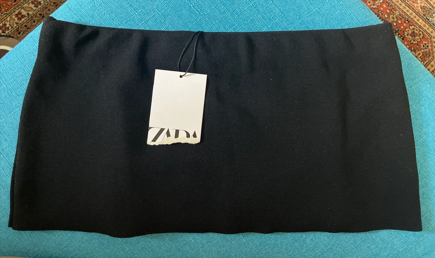 Zara Black Off-Shoulder Top - Size XS image indicator(2)