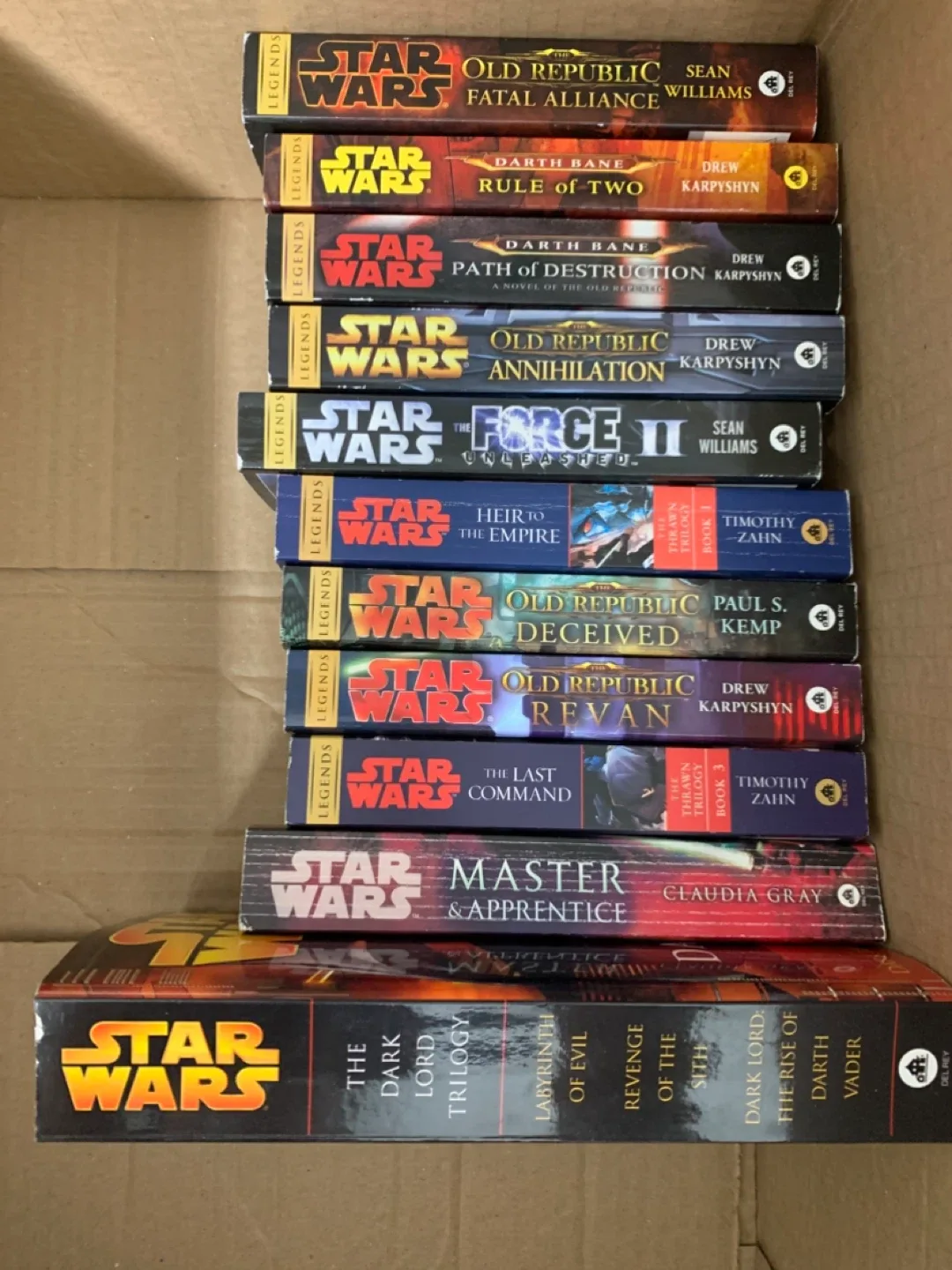 📚 Star Wars Legends Books Collection – 12 Novels thumbnail