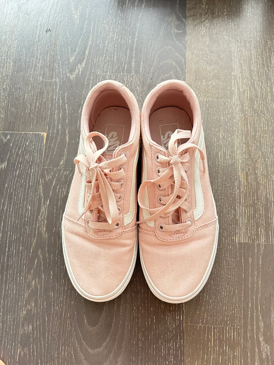 Pink Vans Ward Low-Top Sneakers - Pink, Women's Size 7.5 thumbnail