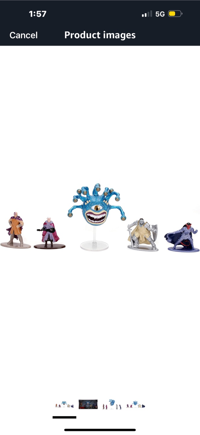 Dungeons & Dragons Nano Metalfigs 5-Pack🥕