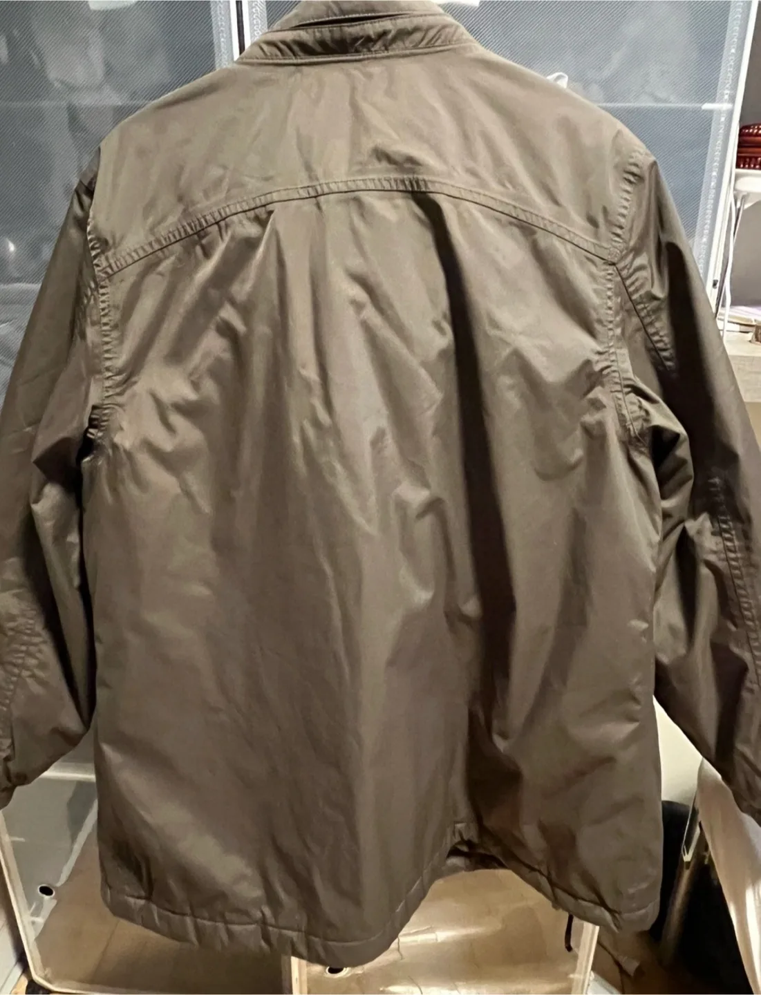 Brown Quilted winter Jacket image indicator(2)