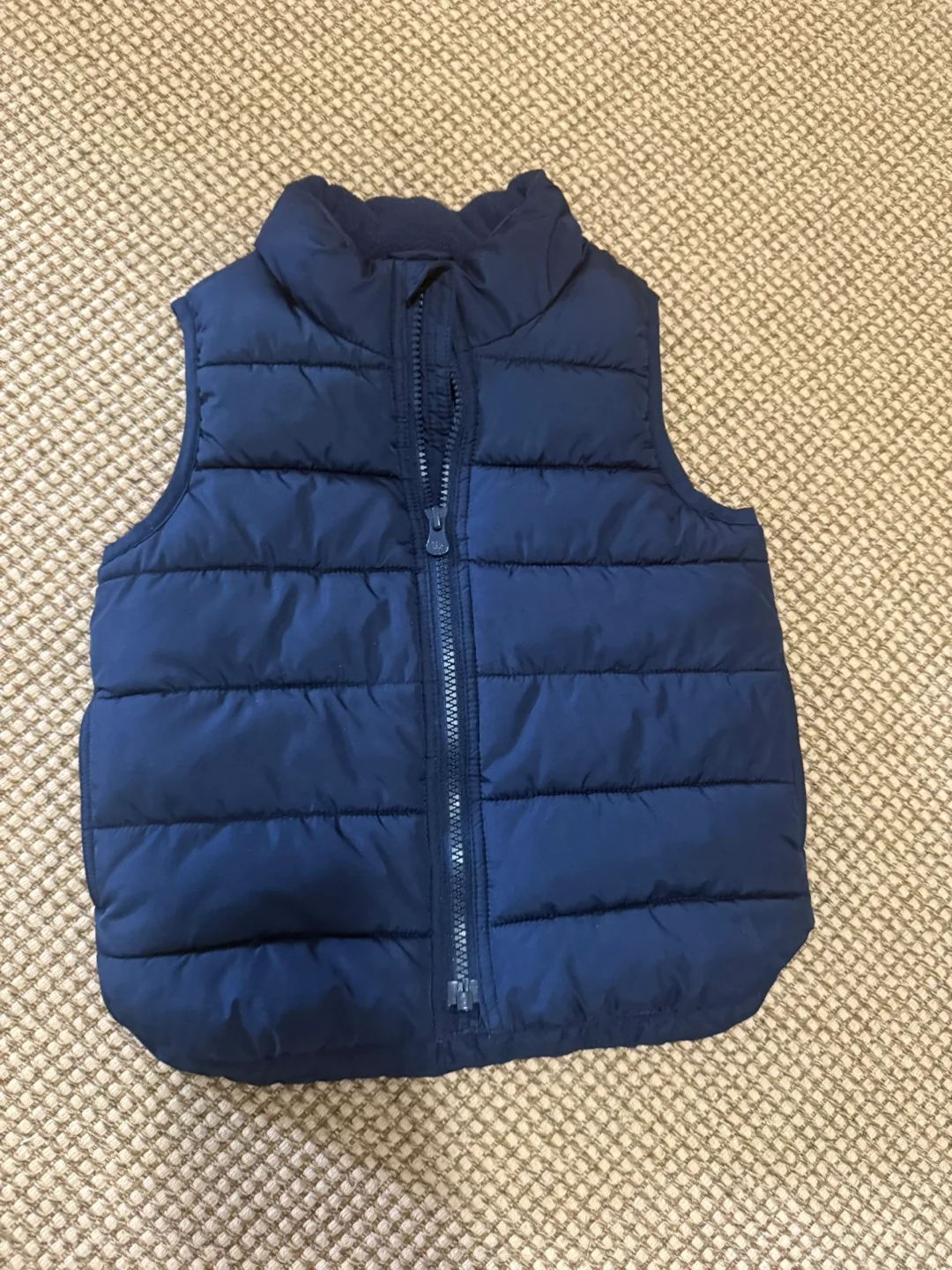 GAP Kids Navy Blue Puffer Vest (3years) thumbnail