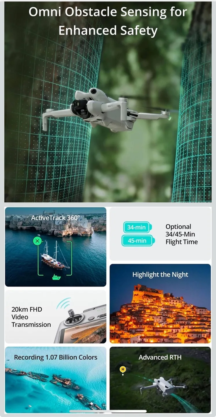DJI Mini 4 Pro Fly More Combo Drone image indicator(2)