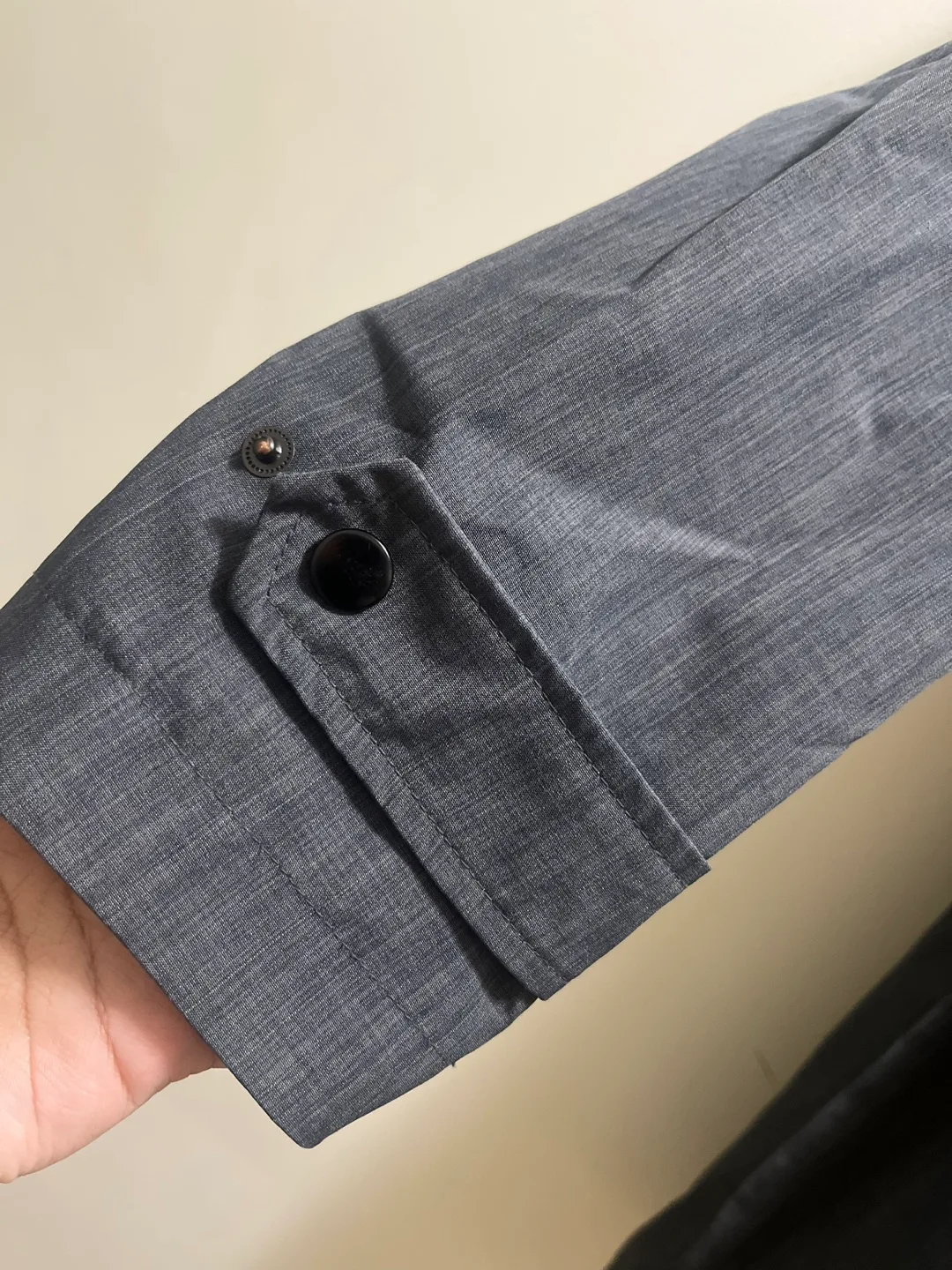 Kirkland Signature Womens Hooded Trench Coat Charcoal Size S image indicator(9)