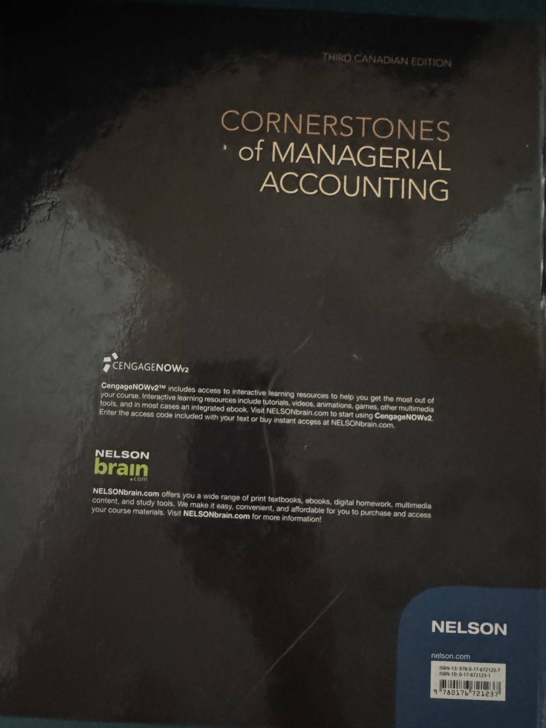 Cornerstones of Managerial Accounting (Third Canadian Edition) - photo 2